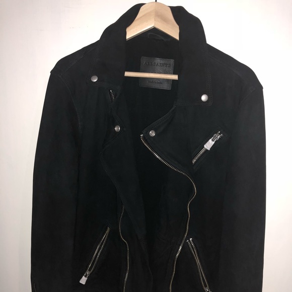 Allsaints Suede Jacket (Large) - Picture 1 of 3